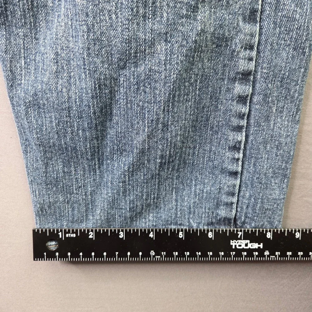 Wrangler Five Star Jeans Mens 36x29 Blue Straight Leg Premium Denim Pants - Picture 6 of 10